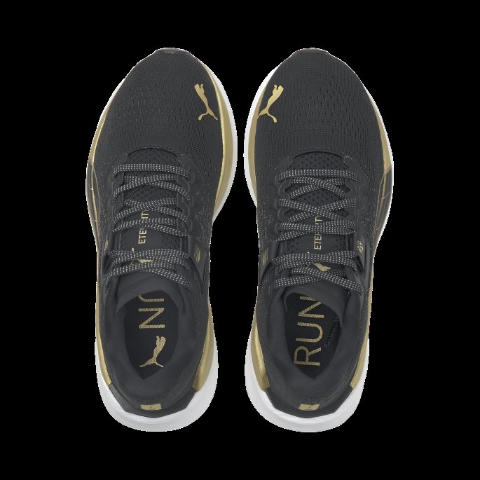Black-team Gold Eternity Nitro Løpesko For Kvinner Puma På Tilbud