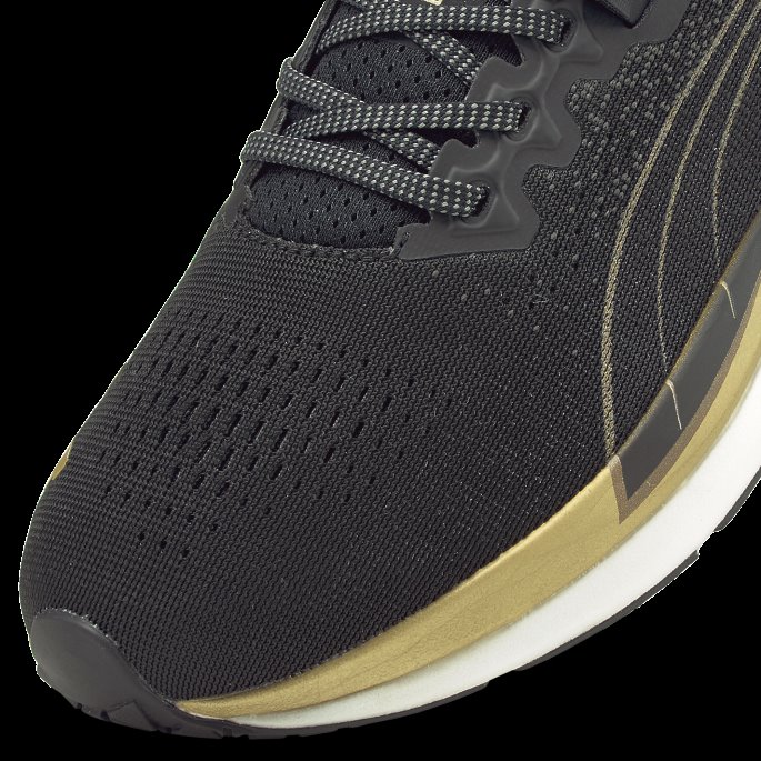 Puma På Tilbud Eternity Nitro Dame Joggesko Black-team Gold