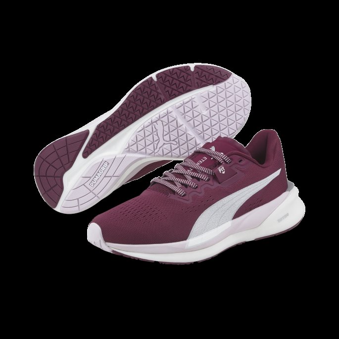 Eternity Nitro Dame Joggesko Puma På Tilbud Drue Vin-lavendel Tåke-hvit