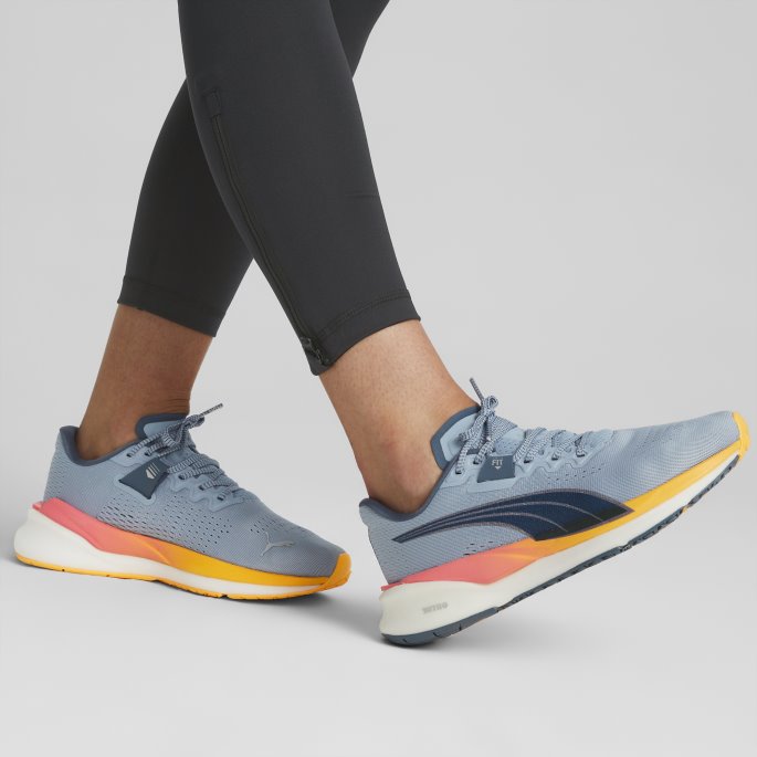 Puma På Tilbud Blå Vask-aften Himmel Evighet Nitro Dame Joggesko