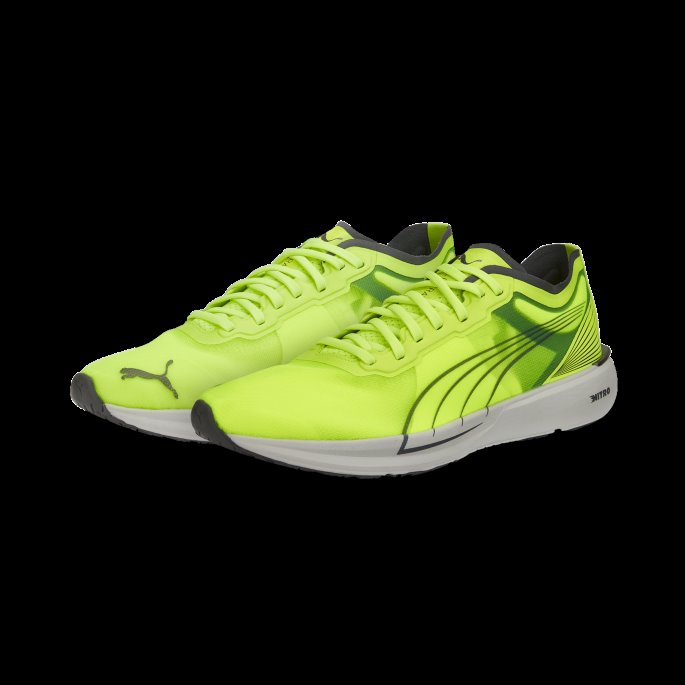 Puma På Tilbud Lime Squeeze-nimbus Cloud Liberate Nitro Joggesko For Menn