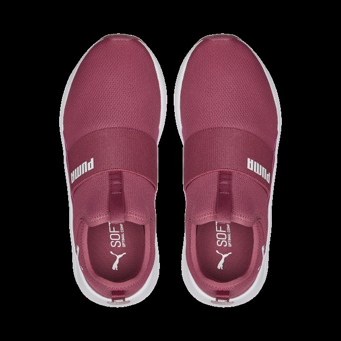 Puma På Tilbud Støvete Orkidé-hvit Softride Sophia Slip-on Joggesko For Kvinner