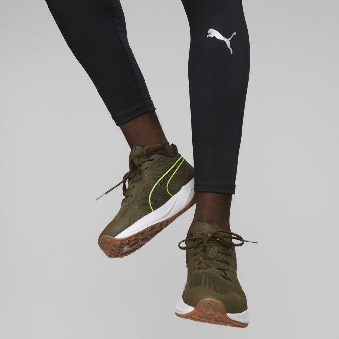 Better Foam Xterra Løpesko Dyp Oliven-lime Squeeze Puma På Tilbud