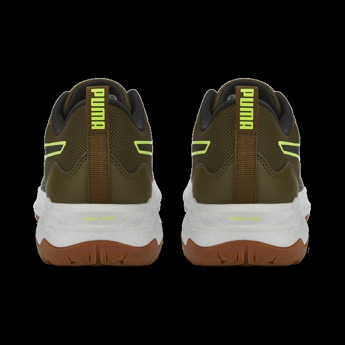 Better Foam Xterra Løpesko Dyp Oliven-lime Squeeze Puma På Tilbud