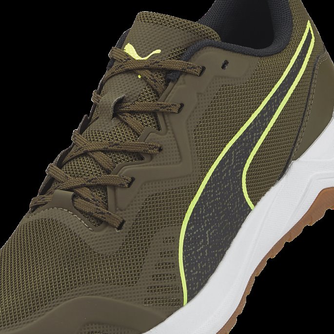 Better Foam Xterra Løpesko Dyp Oliven-lime Squeeze Puma På Tilbud