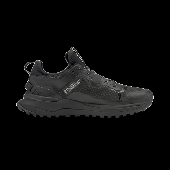 Svart-metallisk Sølv Voyage Nitro Gore-tex Løpesko For Menn Puma På Tilbud