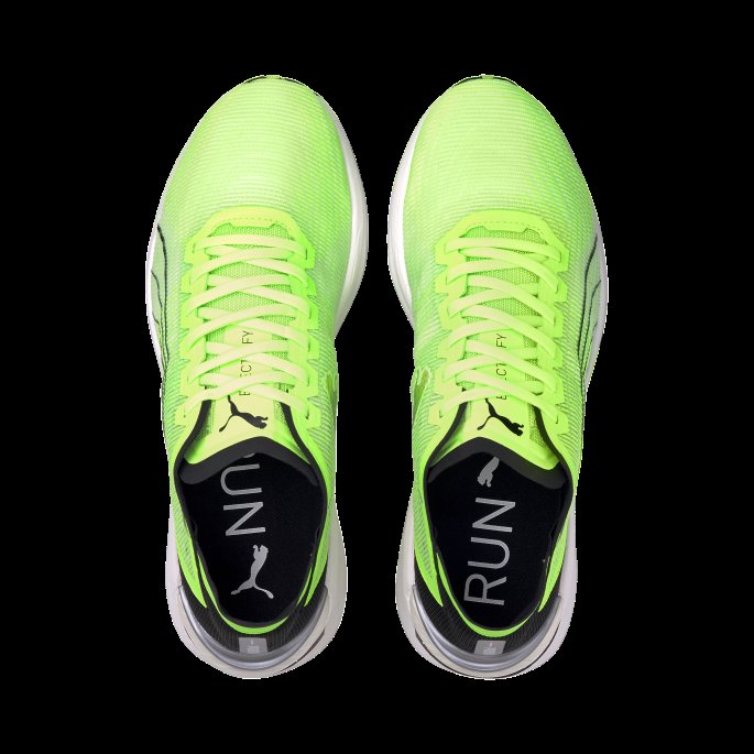 Puma På Tilbud Electrify Nitro Løpesko For Menn Grønn Blende-svart