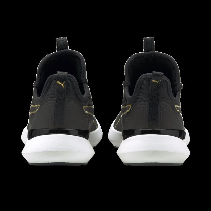 Pure Xt Moto Treningssko For Kvinner Black-team Gold Puma På Salg