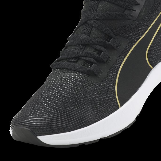 Pure Xt Moto Treningssko For Kvinner Black-team Gold Puma På Salg