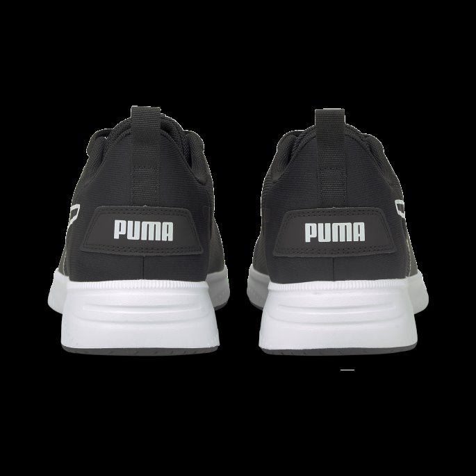Svart-hvit Puma På Tilbud Flyer Flex Joggesko