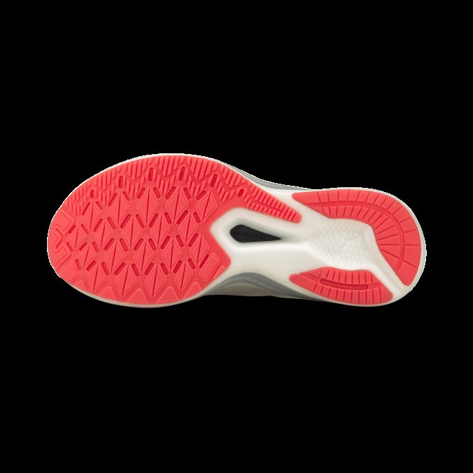 Puma På Tilbud Hvit-lava Blast Deviate Nitro Elite Racer Løpesko For Menn