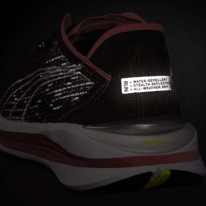 Puma På Tilbud Electrify Nitro Wtr Dame Joggesko Sort