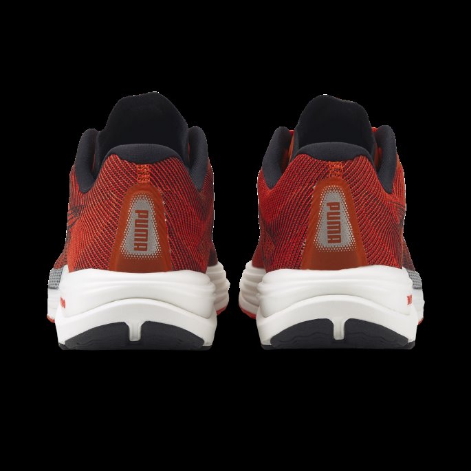 Puma På Tilbud Cherry Tomat-svart Velocity Nitro 2 Løpesko For Menn