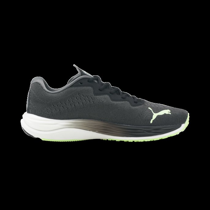 Velocity Nitro 2 Løpesko For Menn Puma På Tilbud Svart-fizzy Lime