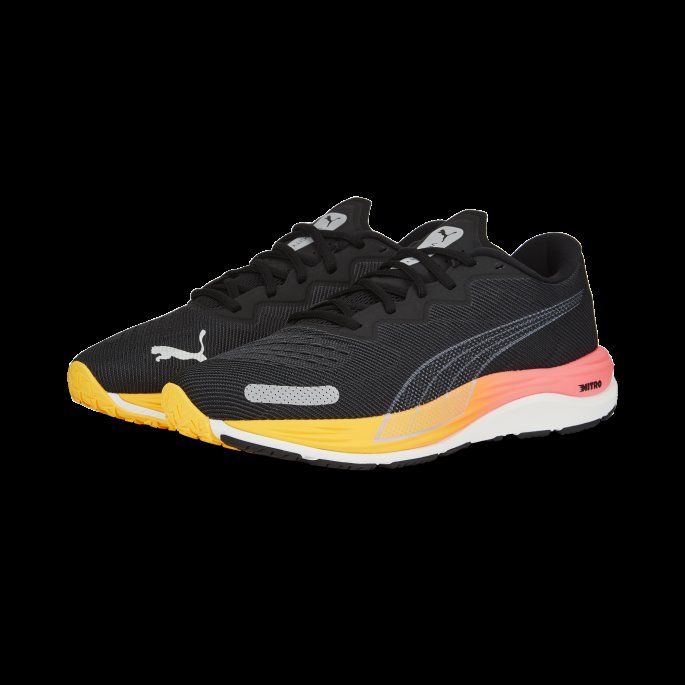 Puma På Tilbud Black-sunset Glow Velocity Nitro 2 Løpesko For Menn