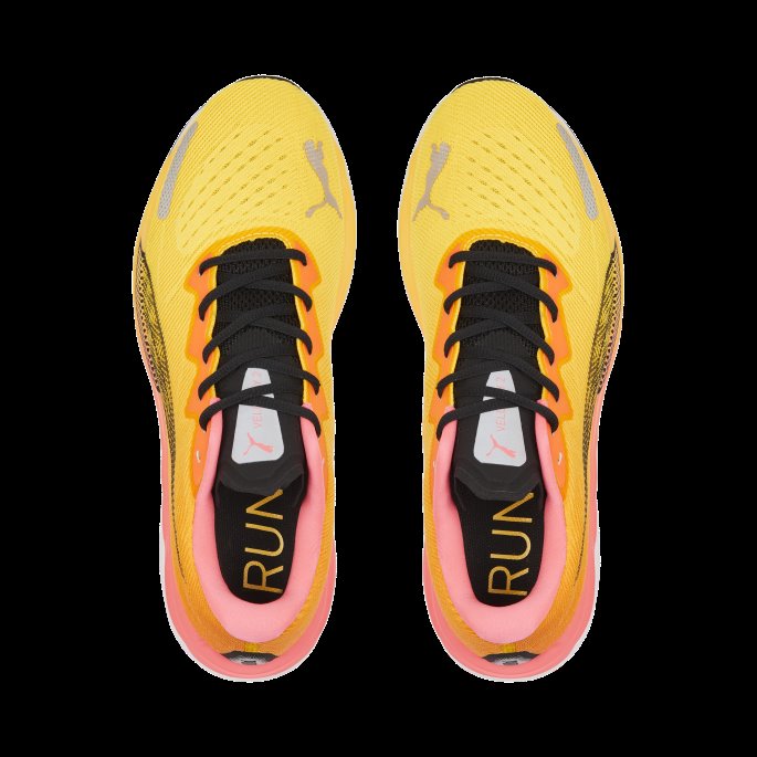 Sunset Glow-sun Stream Puma På Tilbud Velocity Nitro 2 Joggesko For Menn