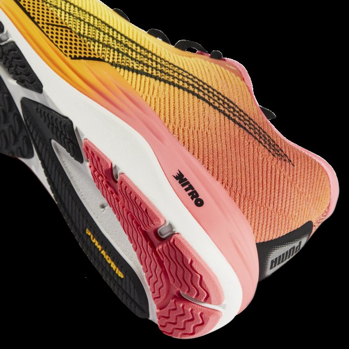 Sunset Glow-sun Stream Puma På Tilbud Velocity Nitro 2 Joggesko For Menn