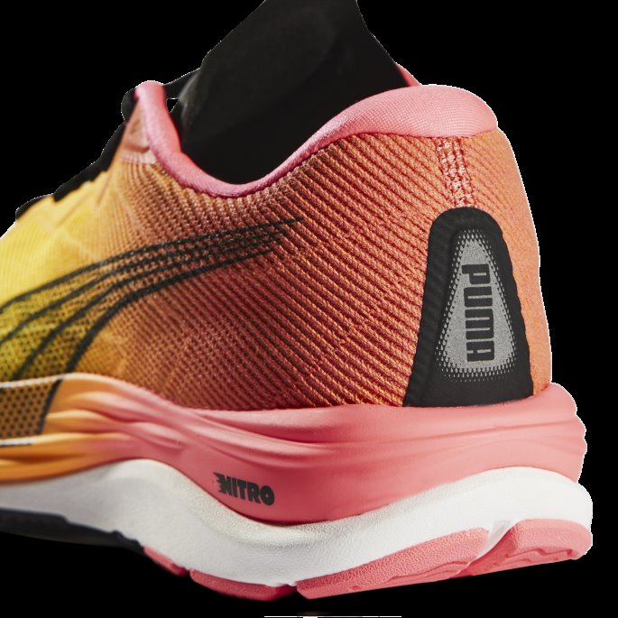 Sunset Glow-sun Stream Puma På Tilbud Velocity Nitro 2 Joggesko For Menn