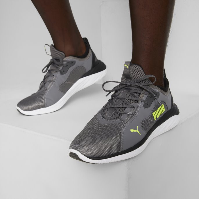 Better Foam Emerge Street Herre Joggesko Castlerock-lime Squeeze Puma På Tilbud