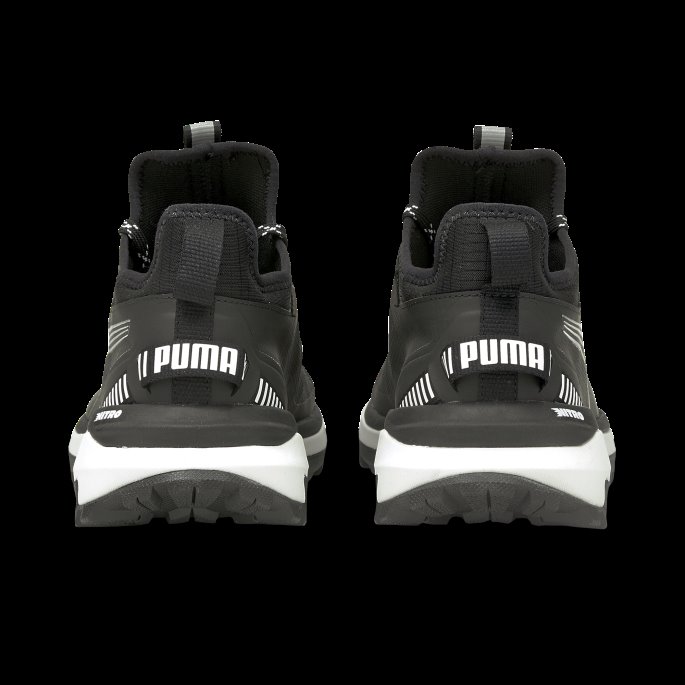 Puma På Tilbud Voyage Nitro Joggesko For Menn Svart-nimbus Sky-sølv