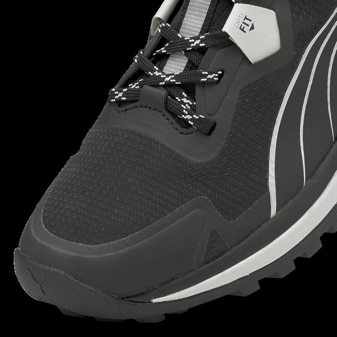 Puma På Tilbud Voyage Nitro Joggesko For Menn Svart-nimbus Sky-sølv