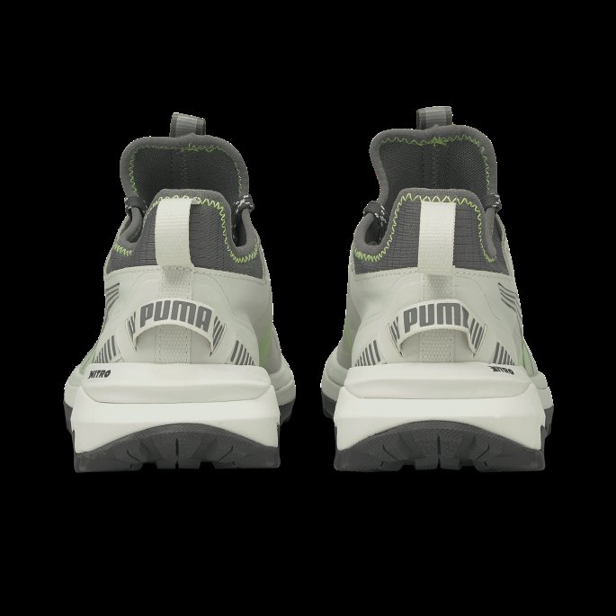 Puma På Salg Voyage Nitro Herre Løpesko Nimbus Sky-grønn-asfalt