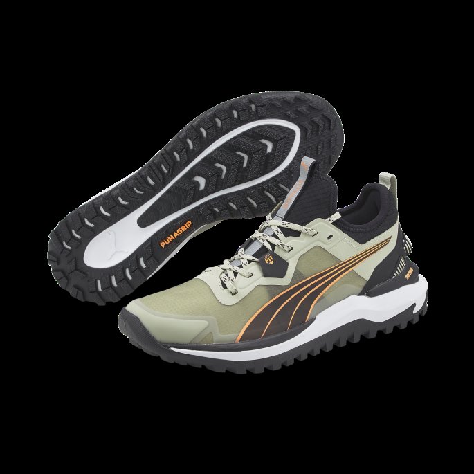 Våren Mose-svart Puma På Tilbud Voyage Nitro Joggesko For Menn