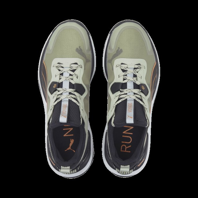 Våren Mose-svart Puma På Tilbud Voyage Nitro Joggesko For Menn