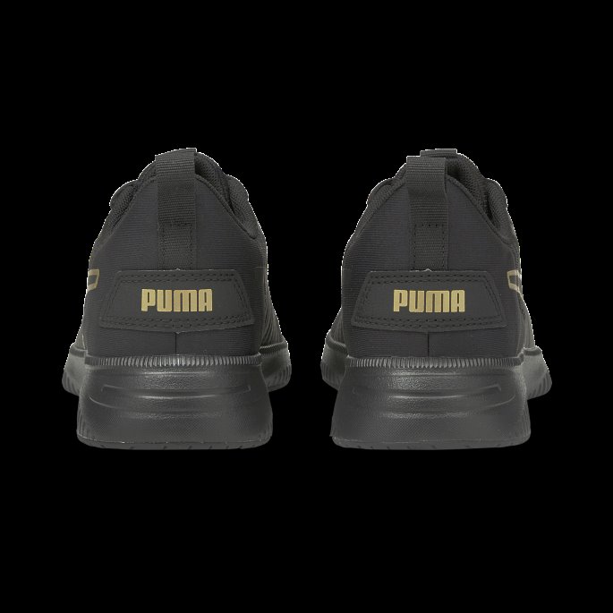 Puma På Tilbud Flyer Flex Dame Joggesko Svart-team Gull