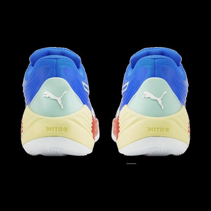 Puma På Salg Fusion Nitro Basketball Sko Bluemazing-sunblaze