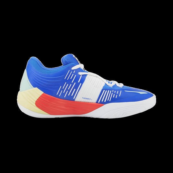 Puma På Salg Fusion Nitro Basketball Sko Bluemazing-sunblaze
