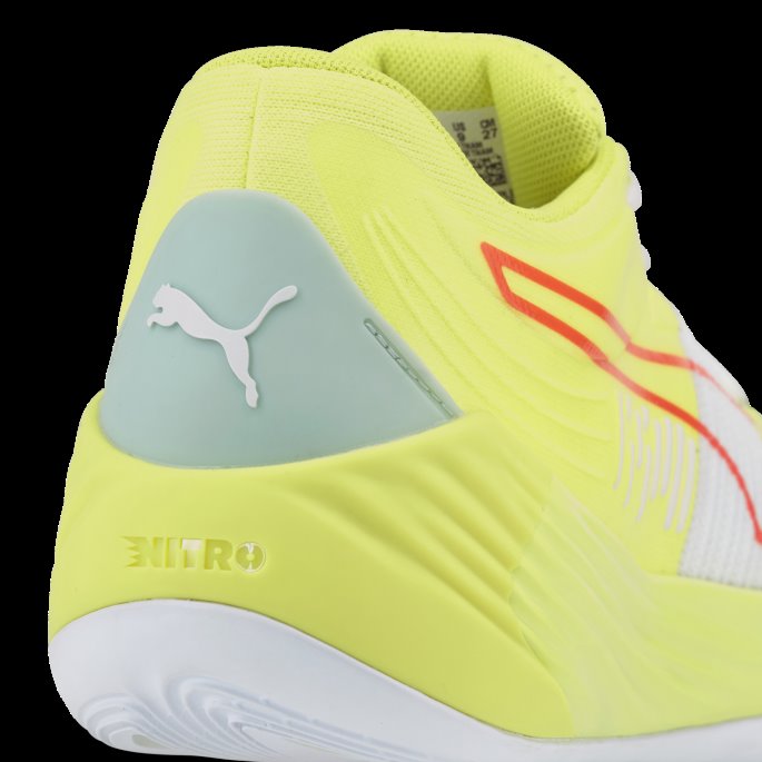 Fusion Nitro Basketball Sko Gul Glow-sunblaze Puma På Salg