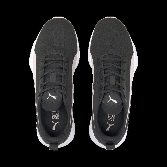 Puma På Tilbud Flyer Runner Femme Joggesko For Kvinner Svart-lotus