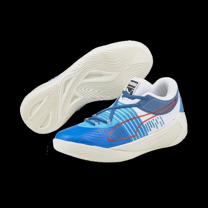 Ocean Dive-white Fusion Nitro Basketball Sko Puma På Salg