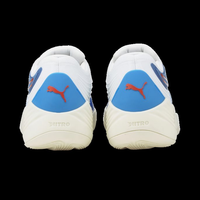 Ocean Dive-white Fusion Nitro Basketball Sko Puma På Salg