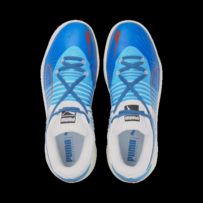 Ocean Dive-white Fusion Nitro Basketball Sko Puma På Salg