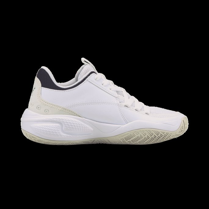 White-prisme Violet Court Rider I Basketball Joggesko Store Barn Puma På Tilbud
