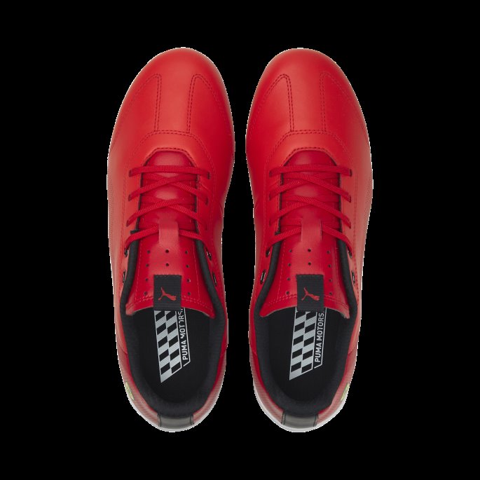 Scuderia Ferrari Ridge Cat Motorsport Sko Puma På Tilbud Rosso Corsa-hvit