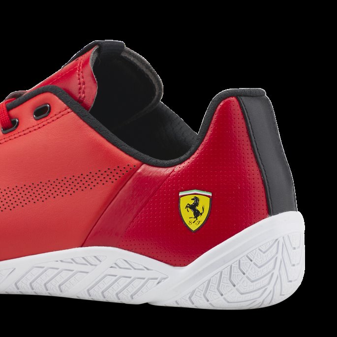 Scuderia Ferrari Ridge Cat Motorsport Sko Puma På Tilbud Rosso Corsa-hvit