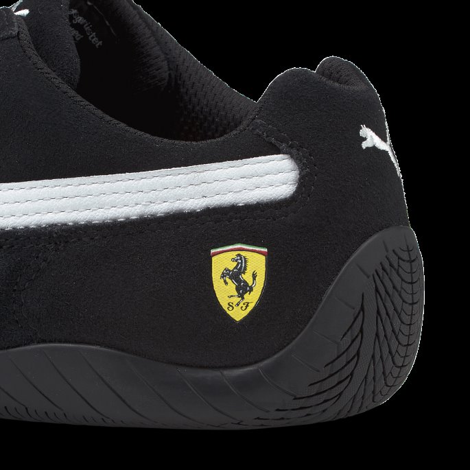 Scuderia Ferrari Speedcat Motorsport Sko Puma På Tilbud Svart-hvit