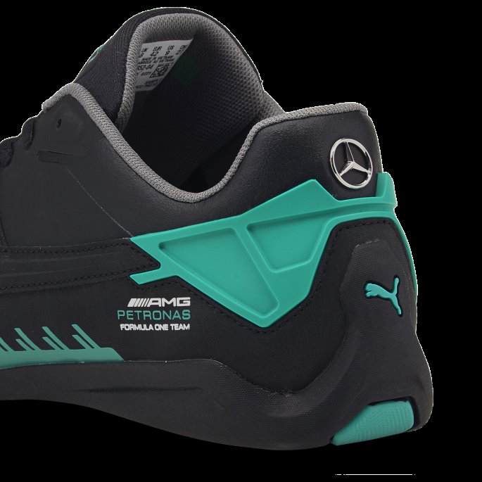 Puma På Tilbud Mercedes F1 Drift Cat Delta Motorsport Sko Svart-spektra Grønn