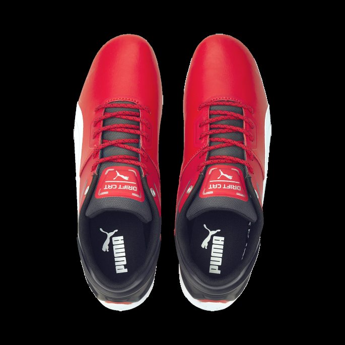 Scuderia Ferrari Drift Cat Delta Motorsport Sko Puma På Tilbud Rosso Corsa-hvit