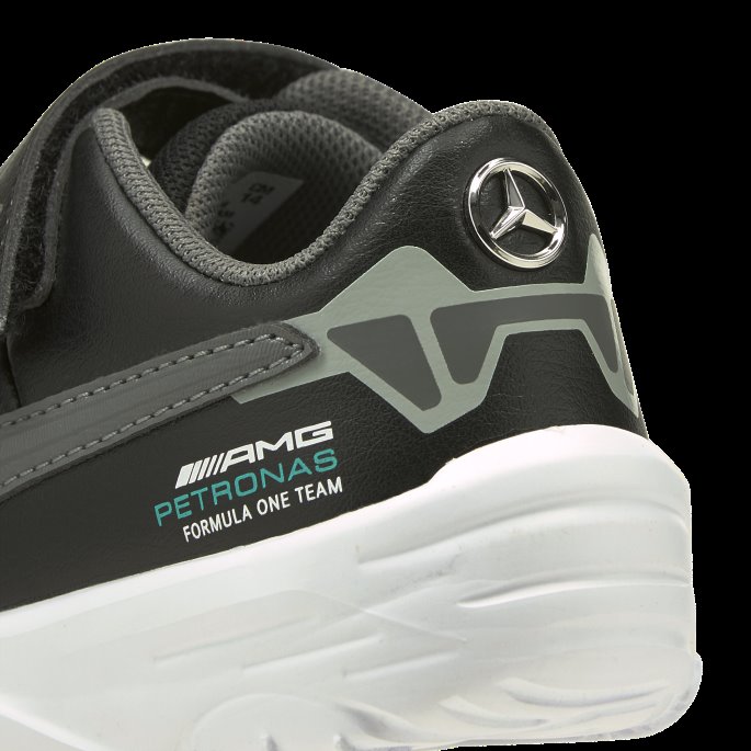 Black-mercedes Team Sølv Puma På Salg Mercedes F1 Drift Cat Delta Baby Motorsport Sko