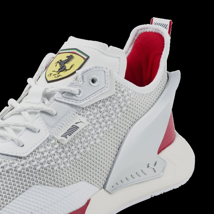 Puma På Tilbud Grå Fiolett-hvit-rosso Corsa Scuderia Ferrari Ionspeed Motorsportsko