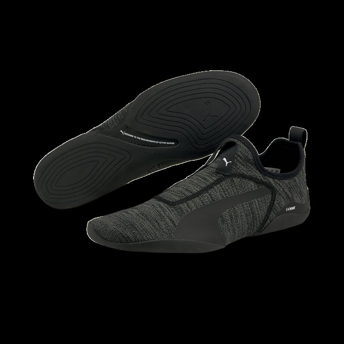 Puma På Tilbud Agf Evoknit Esports Sneakers Black-castlerock