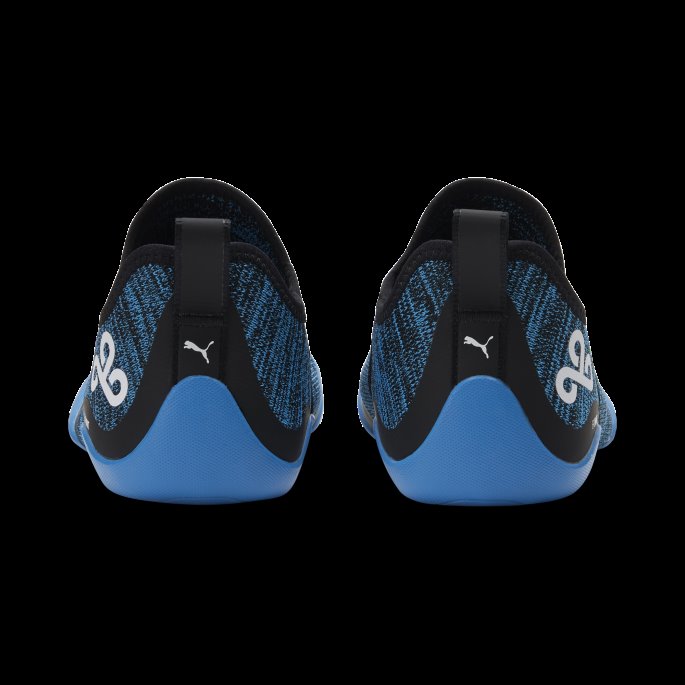 Black-bleu Azur Puma På Tilbud X Cloud9 Agf Evoknit Esports Sko