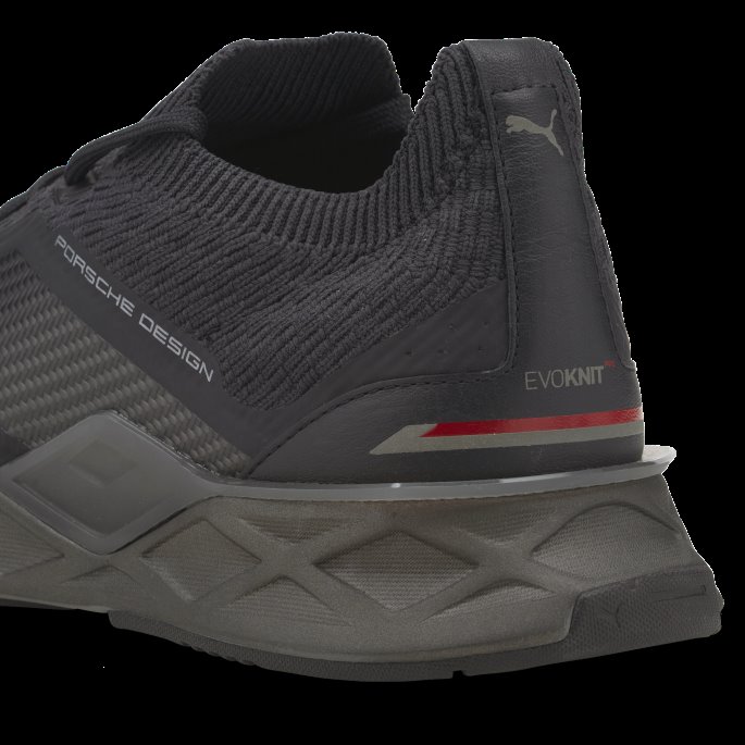 Porsche Design Pwrplate Herre Motorsport Sko Jet Black-platina Grå Puma På Salg