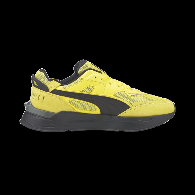 Puma På Tilbud Livlige Gul-svarte Scuderia Ferrari Mirage Sport Motorsport Sko
