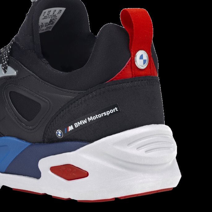 Puma På Tilbud Bmw M Motorsport Trinomic Blaze Motorsportsko Svart-svart-ildrød