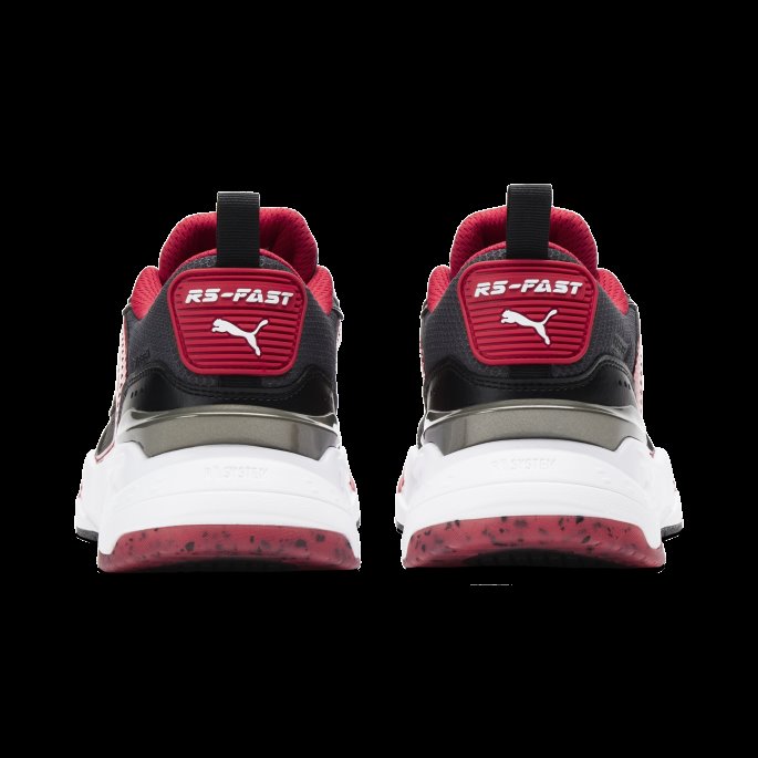 Puma På Salg Scuderia Ferrari Rs-fast Motorsport Sko Svart-rosso Corsa-asfalt